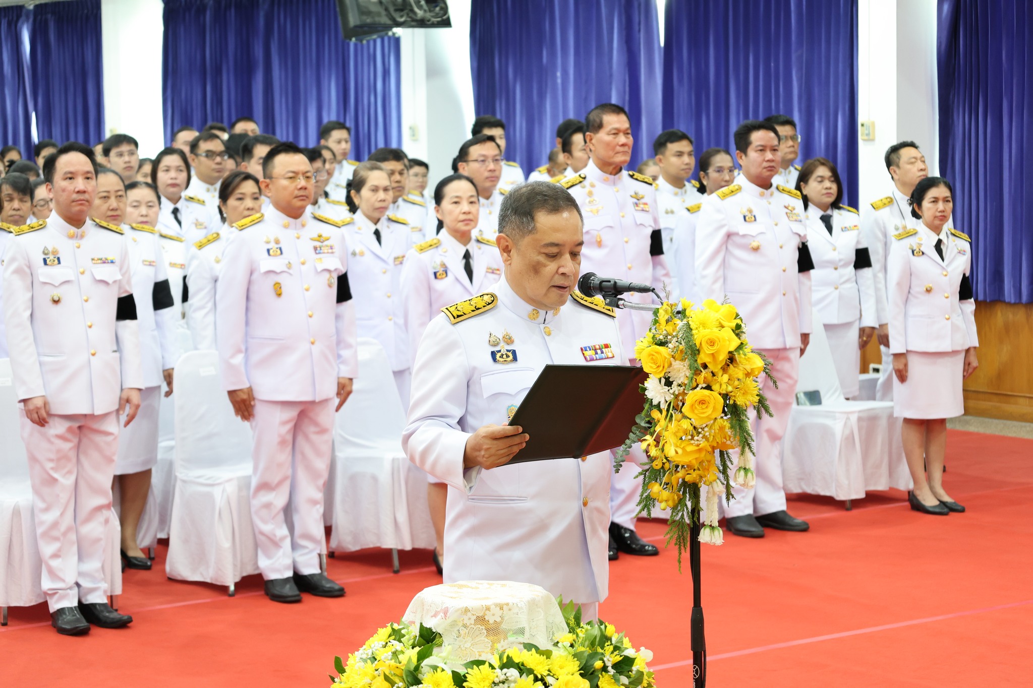 title - ข้าร่วมพิธีวางพวงมาลาถวายราชสักการะ เนื่องในวันที่ระลึกวันคล้ายวันสวรรคต “สมเด็จพระนเรศวรมหาราช”